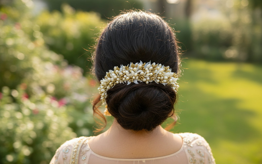 Trendy Bridal Hair Gajra | Grocsy