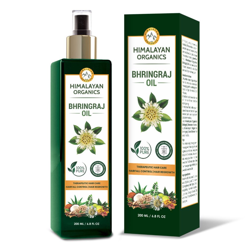 Himalayan Organics Bhringraj Oil | Grocsy