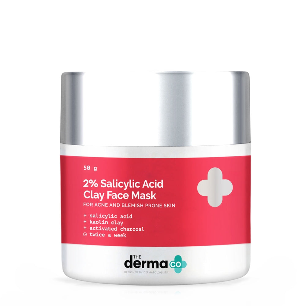 The Derma Co 2% Salicylic Acid Mask For Acne & Blemish Prone Skin | Grocsy