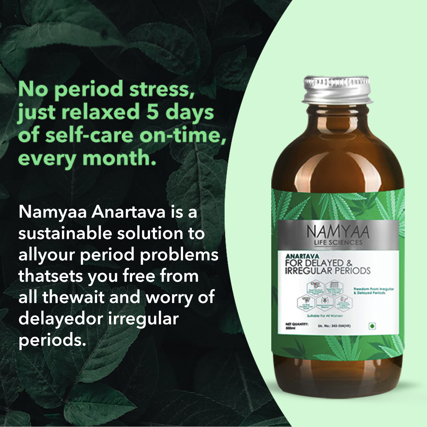 Namyaa Anartava Syrup - Swadesiicart