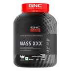 GNC AMP XXX Mass Gainer Boosts Lean Muscle Gains Flavour Vanilla | Grocsy