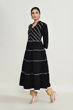 Joban Fashion Black Rayon Tunic | Grocsy
