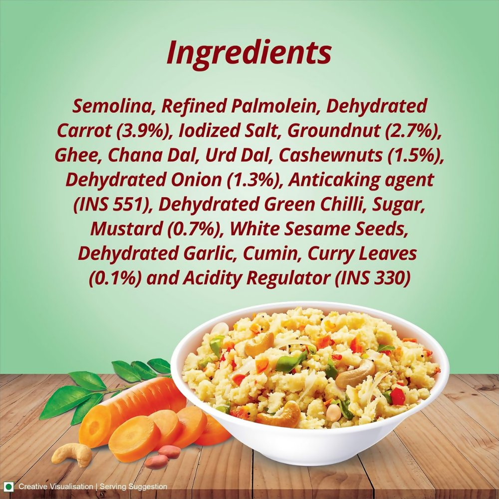 Aashirvaad Instant Veggie Upma | Grocsy