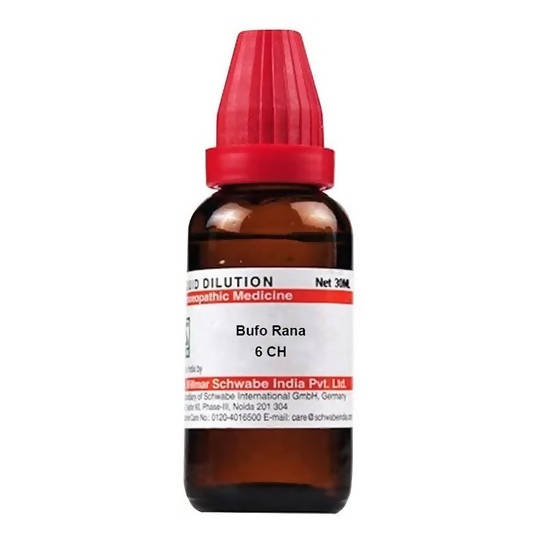Dr. Willmar Schwabe India Bufo Rana Dilution | Grocsy