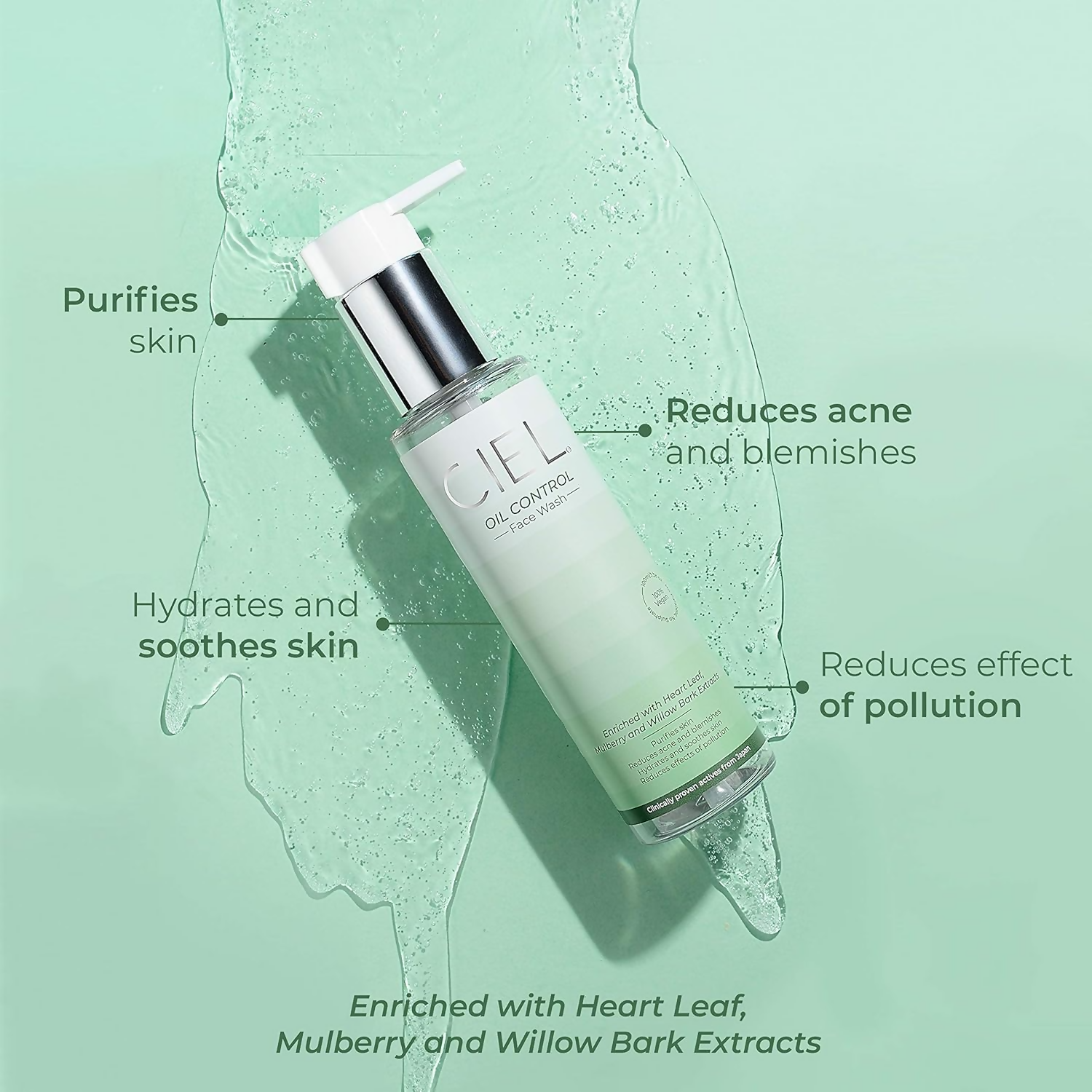 Ciel Oil Control Face wash For Deep Cleansing & Skin Clearing | Grocsy