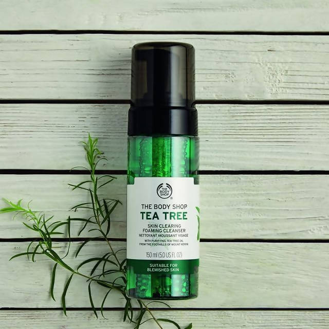 The Body Shop Tea Tree Skin Clearing Foaming Cleanser | Grocsy