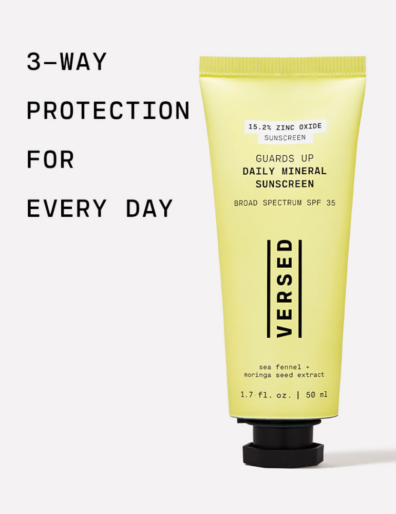 Versed Guards Up Daily Mineral Sunscreen Broad Spectrum SPF 35 | Grocsy