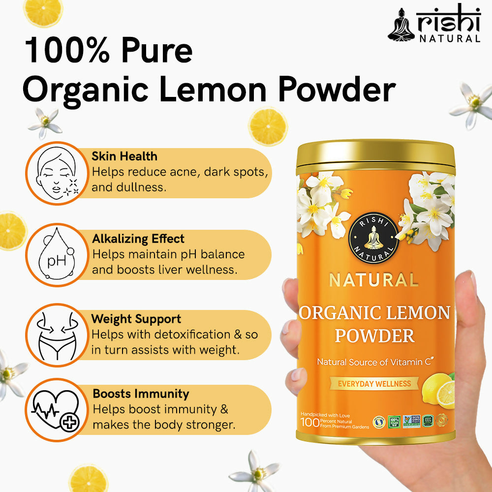 Rishi Natural Organic Lemon Powder | Grocsy