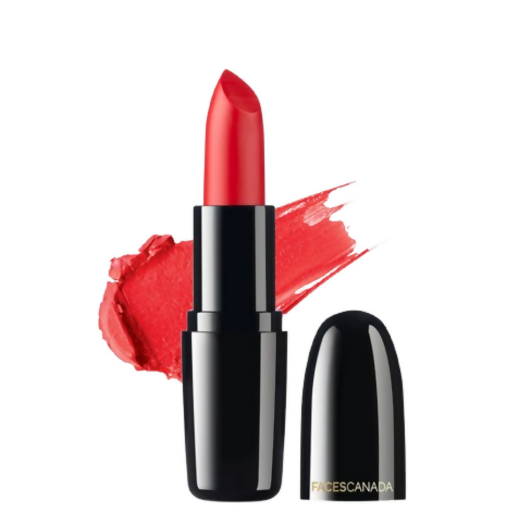 Faces Canada Creme Finish Lipstick - Lady In Red 11 | Grocsy