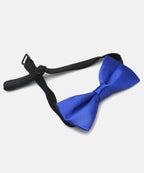 Manet Boys Solid Single Layer Bow - Bright Blue | Grocsy