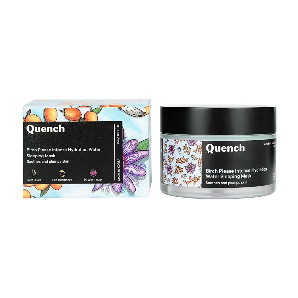 Quench Botanics Birch Please Intense Hydration Water Sleeping Mask - Korean Skincare | Grocsy