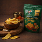 Sweet Karam Coffee Kerala's Long Banana Chips (Malabar Masala) | Grocsy