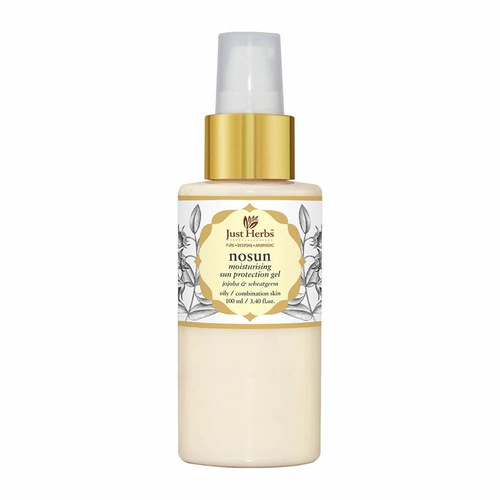Just Herbs No Sun Jojoba-Wheatgerm Moisturizing Sun Protection Gel | Grocsy