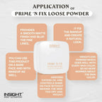 Insight Prime N Fix Setting Mattifying Loose Powder -TR203 | Grocsy