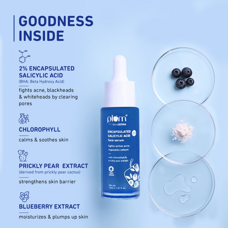 Plum 2% Encapsulated Salicylic Acid Face Serum | Grocsy