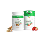 Little Joys Nutrimix Nutrition Powder Kulfi Almond + Multivitamin Gummies Combo | Grocsy