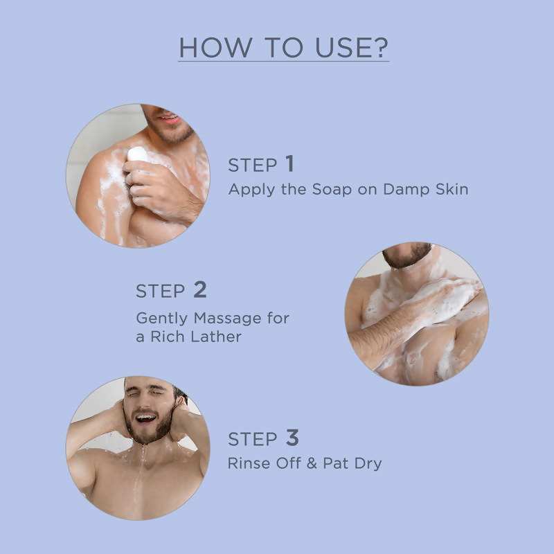 Bella Vita Organic Perfume Bathing Soap Bar For Men | Grocsy