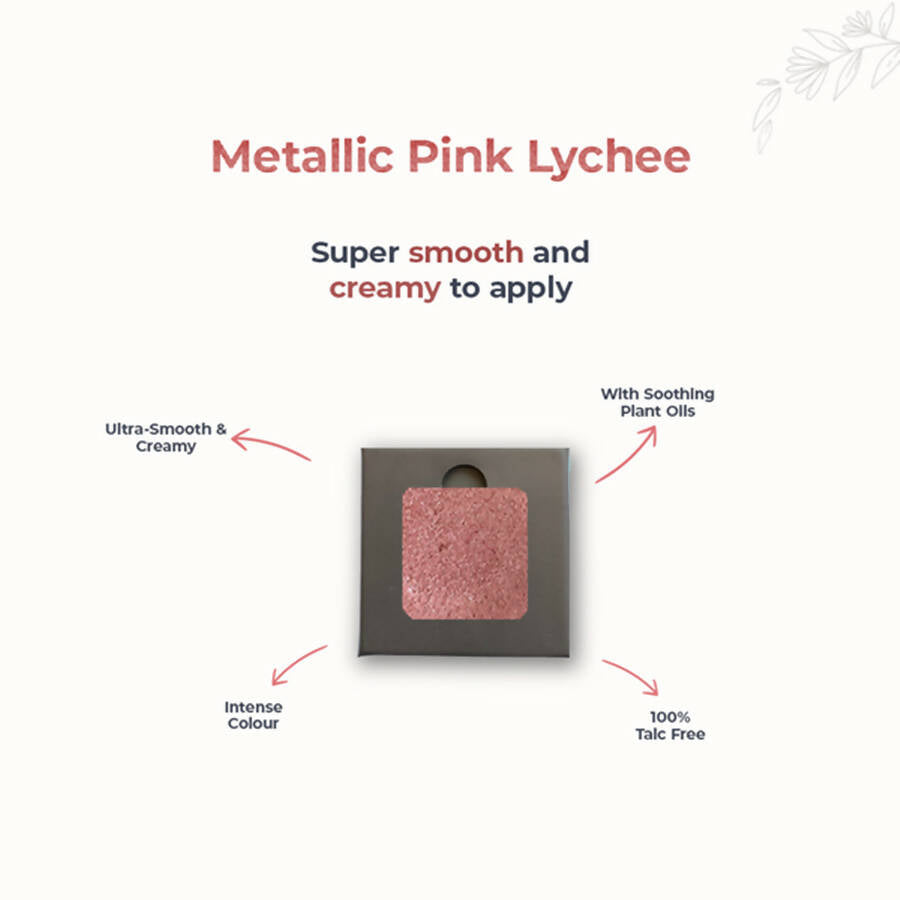 Disguise Satin Smooth Eyeshadow Squares - Metallic Pink Lychee 207 | Grocsy