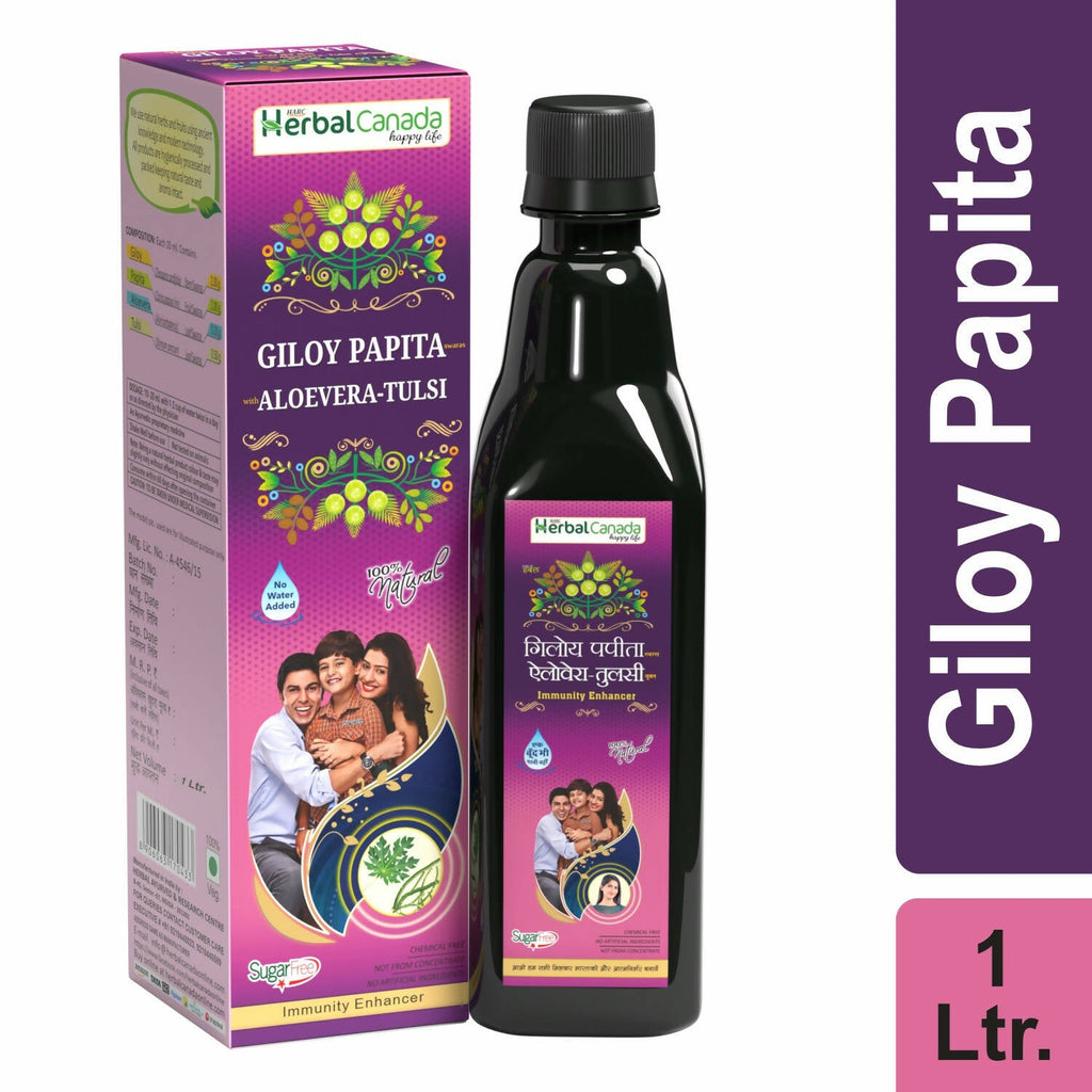 Herbal Canada Giloy Papita Ras | Grocsy