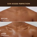 mCaffeine Body Sculpt Shimmer Body Bronzer Lotion For Sun Kissed Glow Illuminated & Moisturized Skin | Grocsy