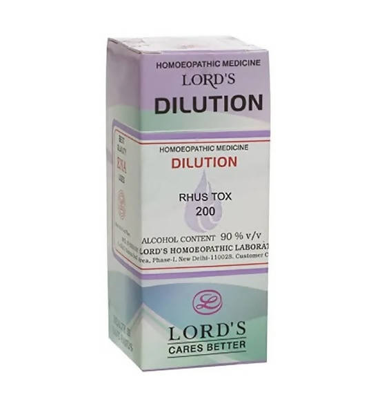Lord's Homeopathy Rhus Tox Dilution | Grocsy