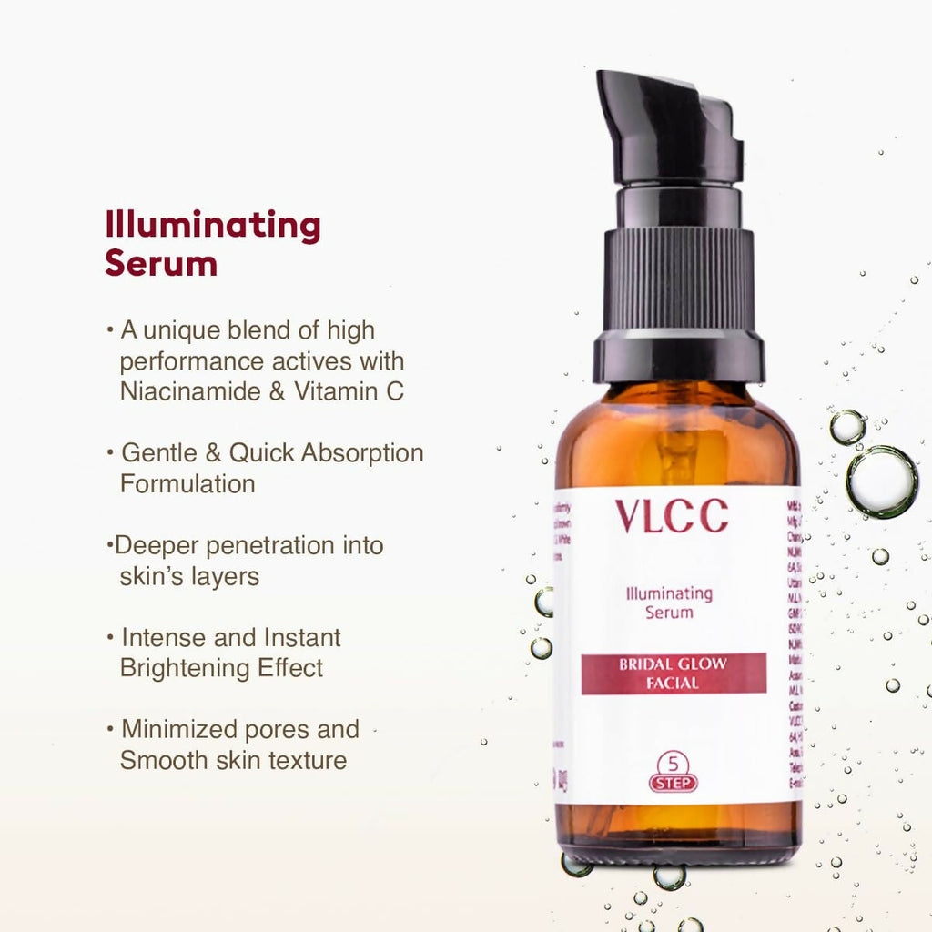 VLCC Bridal Glow Facial Kit for Special Glow For Your Special Moments | Grocsy