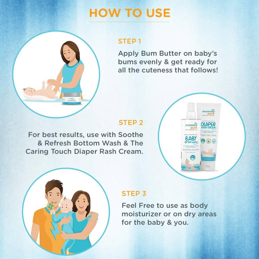 Mommypure Happy Bummies Baby Bum Butter | Grocsy