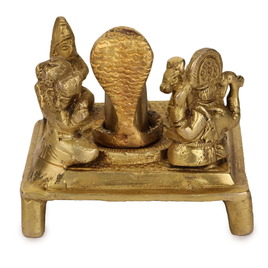 Devlok Shivling with Nandi And Shiv Parivar Idol | Grocsy