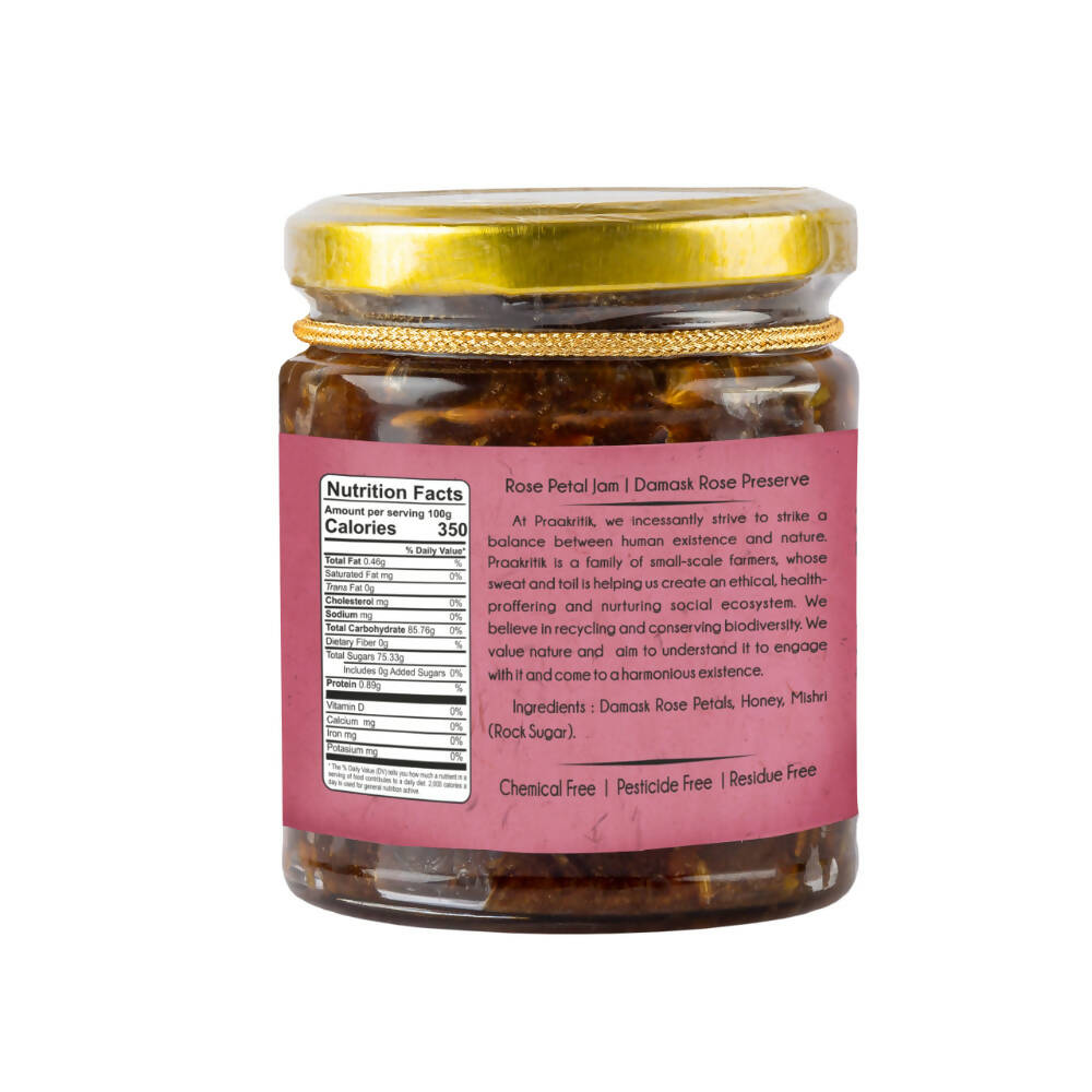 Praakritik Natural Mishri Artisan Gulkand | Grocsy