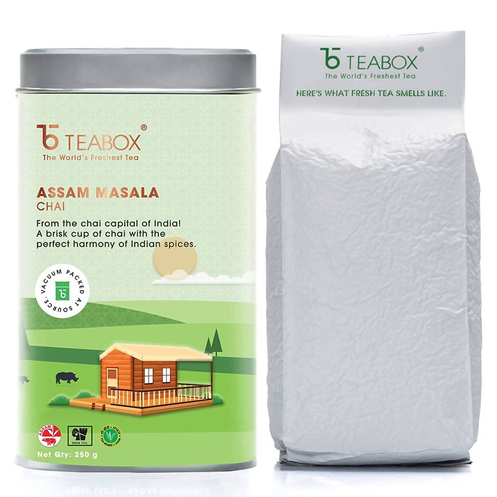 Teabox Assam Masala Chai | Grocsy