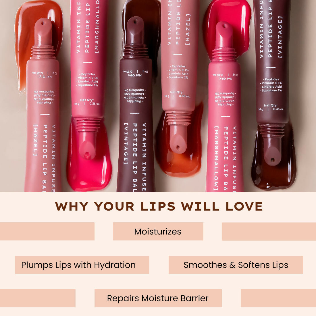 Hyphen By Kriti Sanon The JuicyLipsOrNothing Gift Kit For 24 Hrs Moisturization & Hydration 3 Tints in 1 | Grocsy