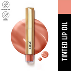 Lakme 9to5 Overtime Shine Tinted Lip Oil - Everyday Nude | Grocsy