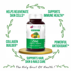 Bliss Welness Zinc Vitamin C+ Moringa Tablets | Grocsy