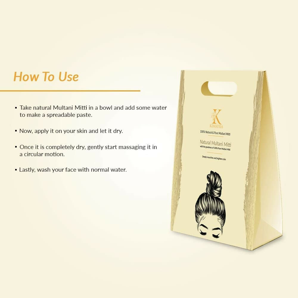 Kimayra World Organic Multani Mitti Powder | Grocsy