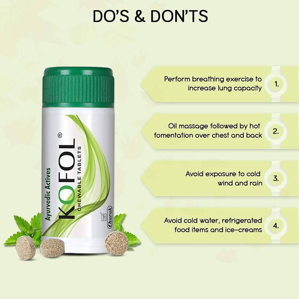 Charak Pharma Kofol Chewable Tablets | Grocsy