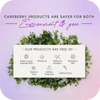 Careberry Organic Red Onion & Black Seed Stimulating Shampoo For Anti Hair Fall | Grocsy
