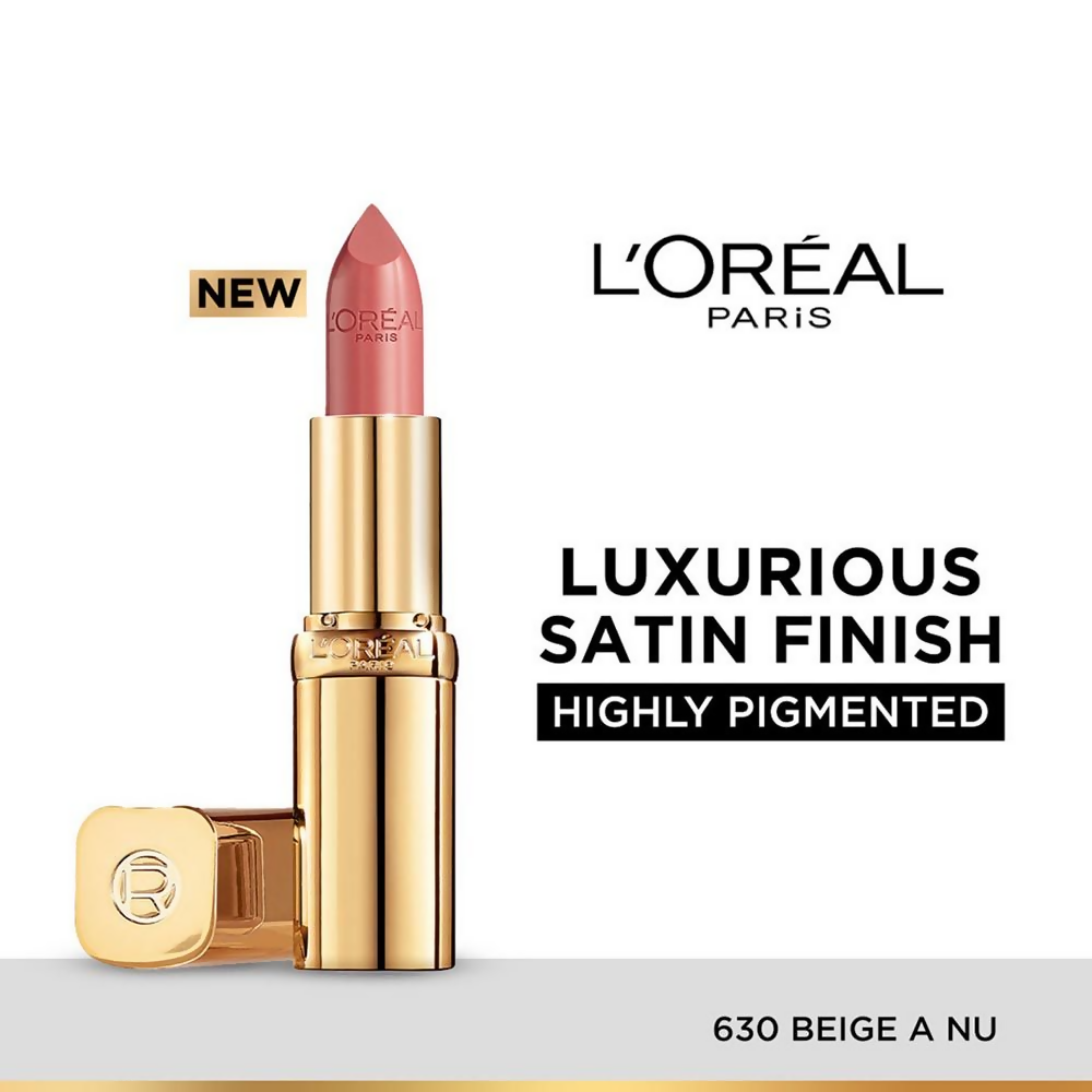 L'Oreal Paris Color Riche Satin Lipstick - 30 Beige A Nu | Grocsy