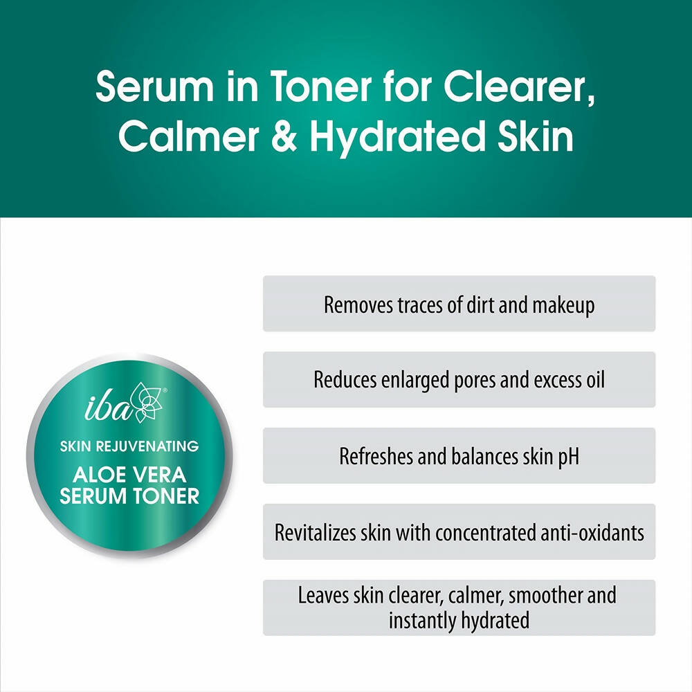 Iba Advanced Activs Crystal Clear Aloe Vera Serum Toner | Grocsy