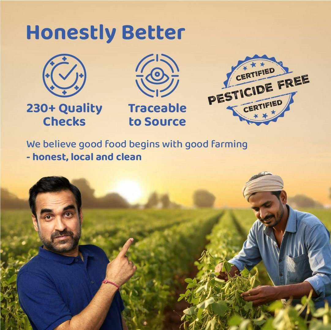 Dehaat Honest Farms Unpolished Kala Chana - Pesticide Free | Grocsy