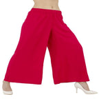 Lagi Women's Pink Solid Palazzo (PLZ03G) | Grocsy
