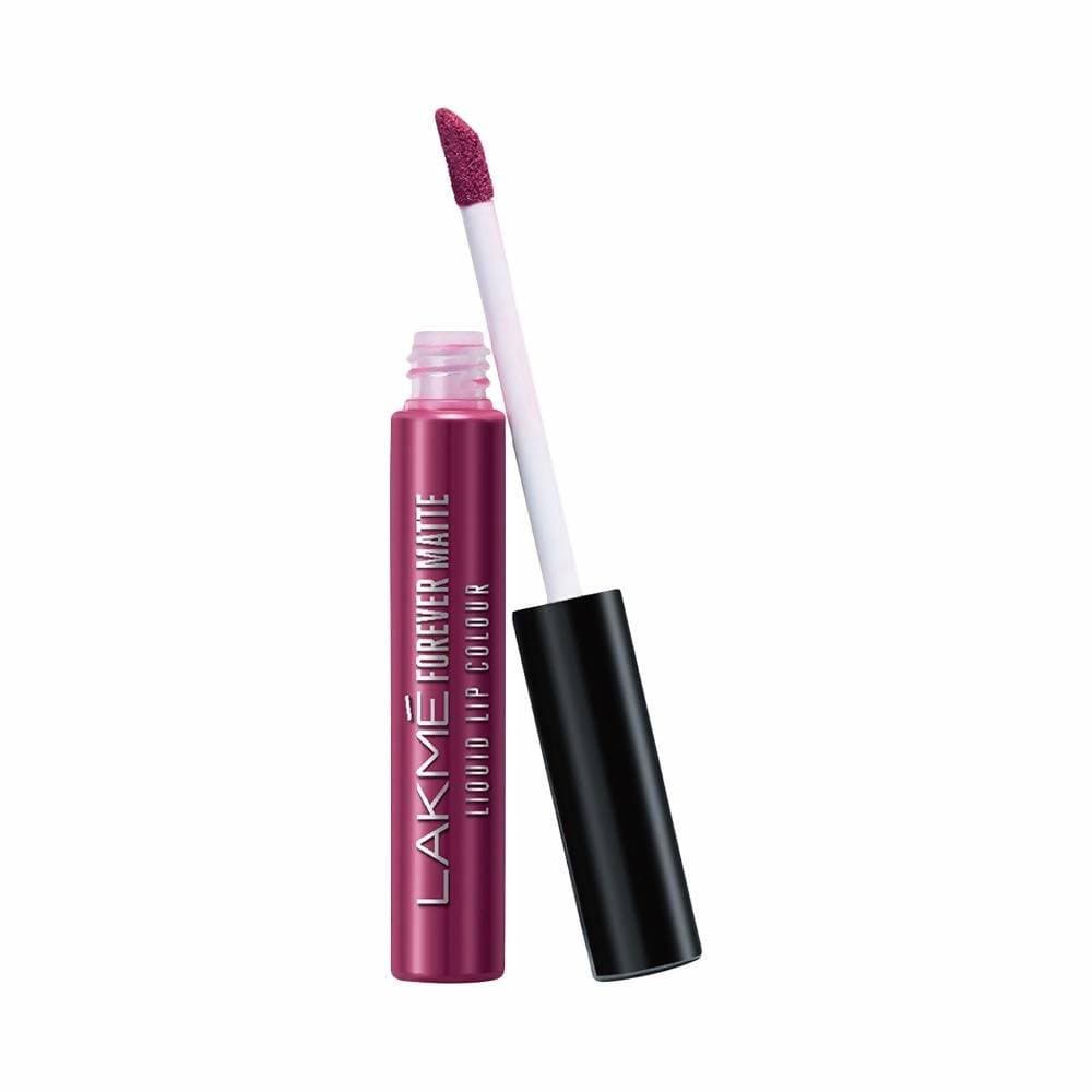 Lakme Forever Matte Liquid Lip Colour - Wine Glow | Grocsy