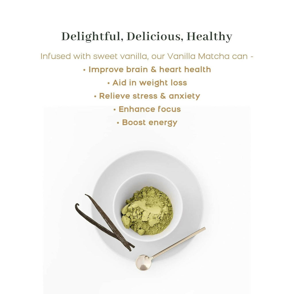 McLeod Russel 1869 Vanilla Matcha - 100% Pure Japanese Matcha Green Tea | Grocsy