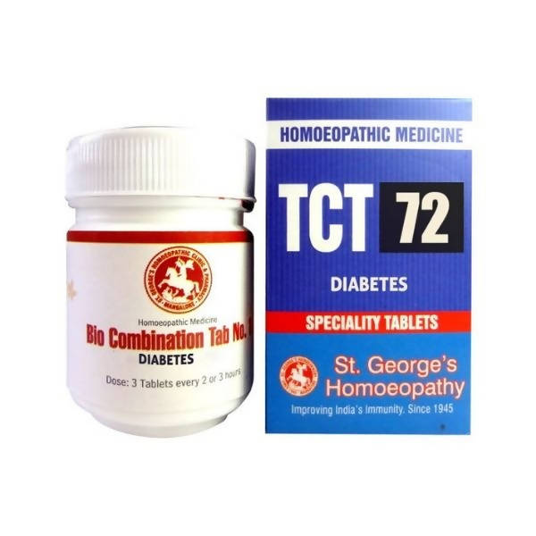 St. George's Homeopathy TCT 72 Tablets | Grocsy