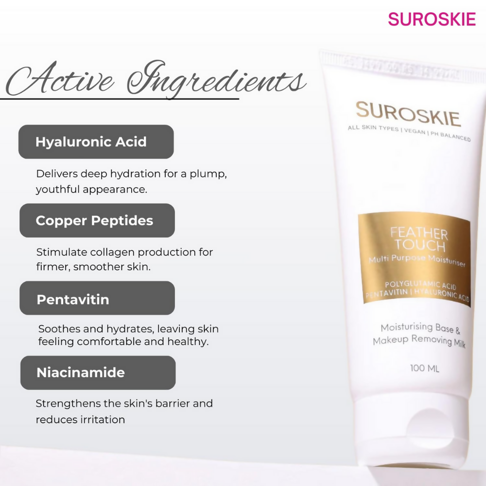 SUROSKIE Feather Touch Multi-Purpose Moisturizer | Grocsy