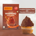 BAKERS Chocolate Whipping Cream Powder Mix | Grocsy