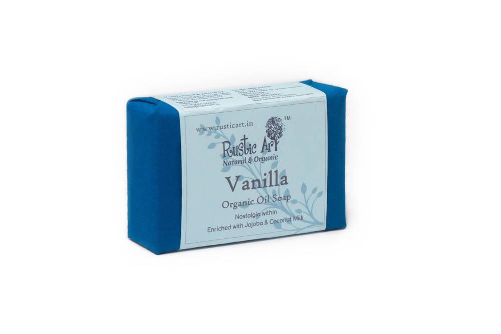 Rustic Art Vanilla Organic Oil Soap | Grocsy