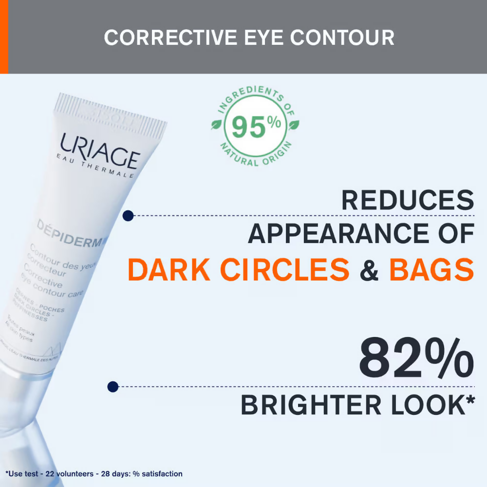 Uriage Depiderm Eye Cream with Vitamin C Destran Sulfate | Grocsy