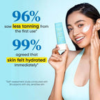 Dot & Key Blueberry Hydrating Barrier Repair Face Sunscreen SPF 50+,PA++++ With Hyaluronic & 5 Ceramides | Grocsy