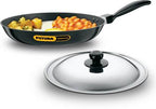 Hawkins Futura Non-stick Frying Pan 30 cm Diameter with Lid 1 L (NF30S) | Grocsy
