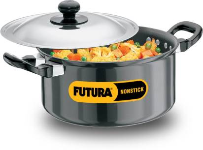 Hawkins Futura Non-stick Cook n Serve Stewpot 20 cm Diameter 3 L with Lid (NST30) | Grocsy
